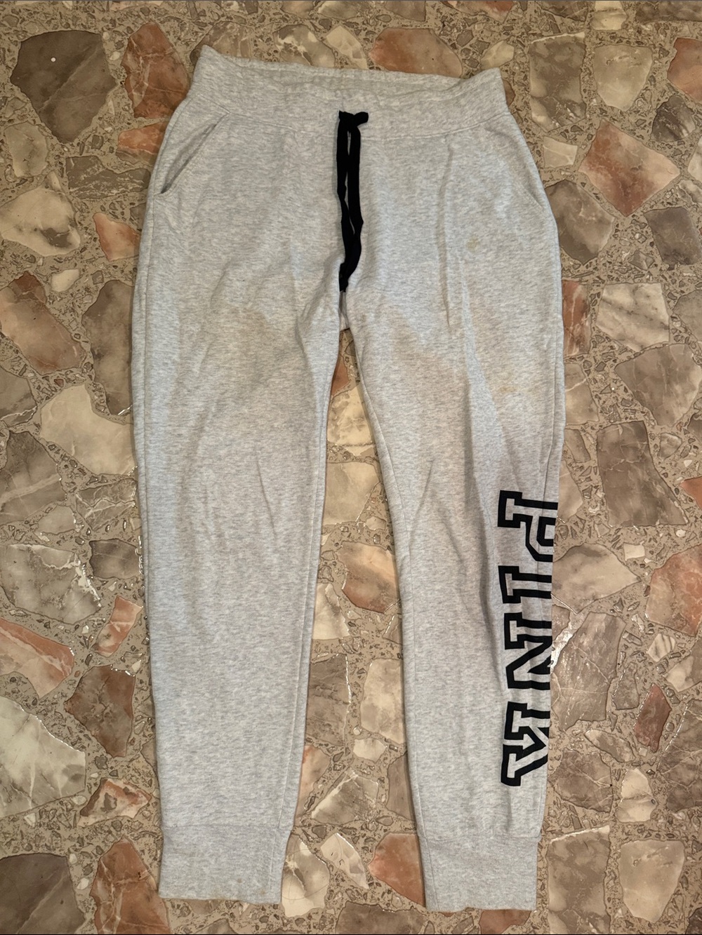 Grey VSPINK Sweatpants